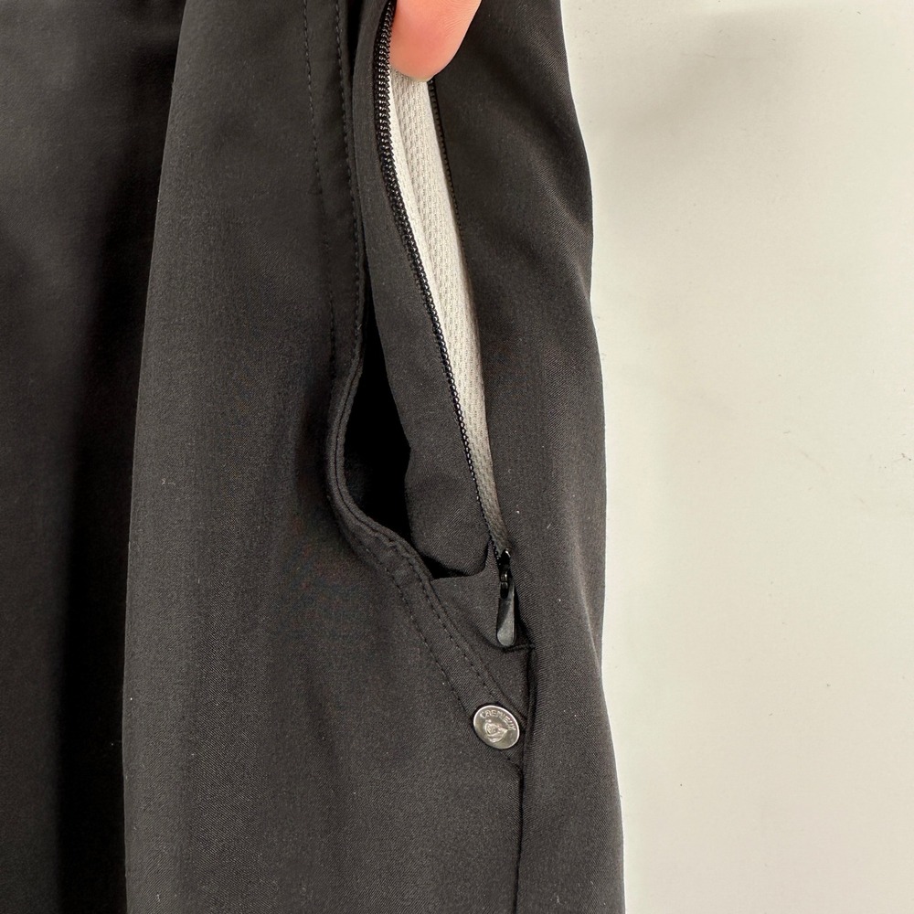 Cremieux Men Size Medium Black Athletic Gym Shorts Flawed Read Description TLC - Picture 4 of 9